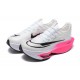 Nike Air Zoom Alphafly Next 2 Damen/Herren Weiß Rosa Sportschuhe 