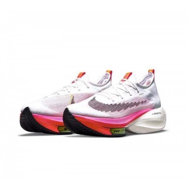 Nike Air Zoom Alphafly Next 2 Damen/Herren Weiß and Rosa Sportschuhe 