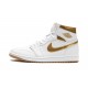 Nike Air Jordan 1 High Damen Metallic Gold FD2596-107 Schuhe