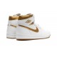 Nike Air Jordan 1 High Damen Metallic Gold FD2596-107 Schuhe