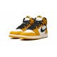 Nike Air Jordan 1 High Grundschule Yellow Ochre  Black FD1437-701 Schuhe